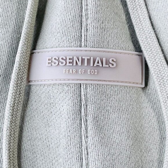 Essentials Fear of God Fleece Shorts Size XS Seafoam Green 6" inseam - Picture 8 of 13